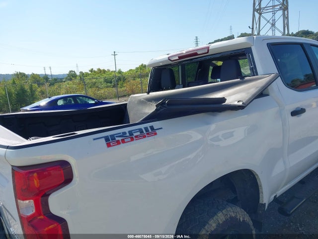 46075045 :رقم المزاد ، 3GCPYCEK5NG125579 vin ، 2022 Chevrolet Silverado 1500 Ltd 4wd  Short Bed Custom Trail Boss مزاد بيع