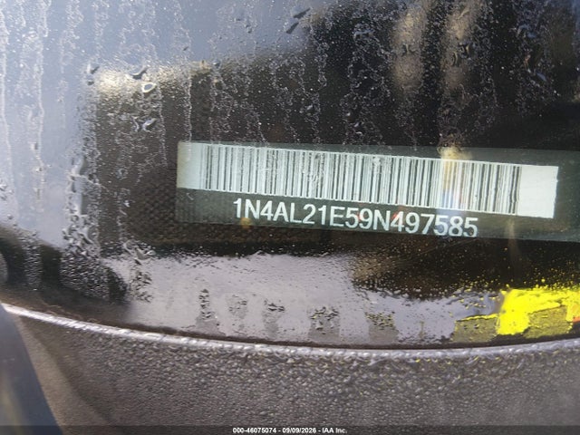 Auction sale of the 2009 Nissan Altima 2.5 S, vin: 1N4AL21E59N497585, lot number: 46075074