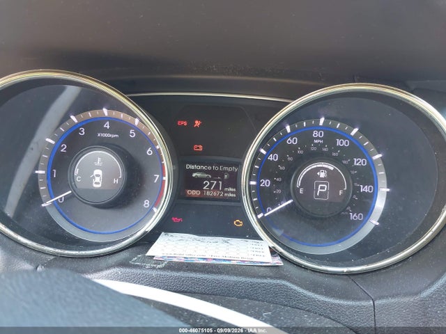 Aukcja sprzedaży 2012 Hyundai Sonata Gls, vin: 5NPEB4AC8CH492719, numer aukcji: 46075105