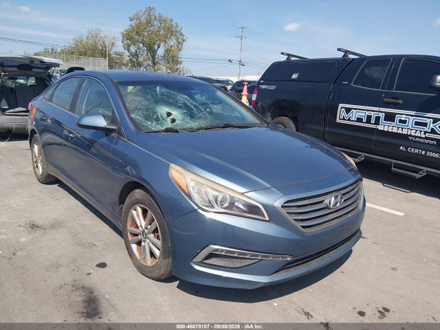 46075107 :رقم المزاد ، 5NPE24AF9FH165065 vin ، 2015 Hyundai Sonata Se مزاد بيع