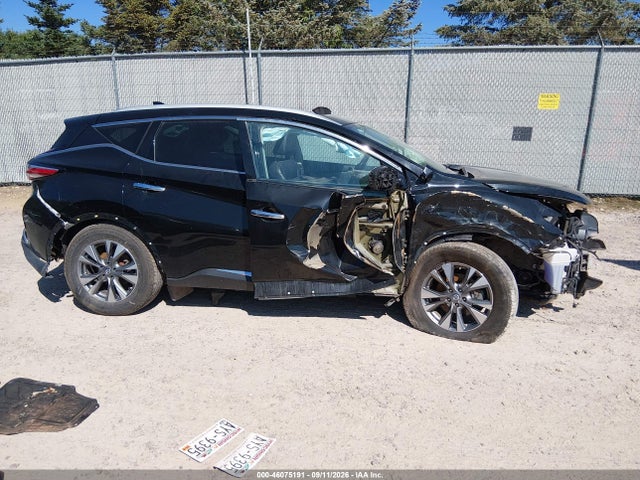 Auction sale of the 2017 Nissan Murano Sl, vin: 5N1AZ2MH9HN152679, lot number: 46075191