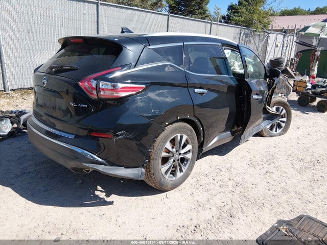 Auction sale of the 2017 Nissan Murano Sl, vin: 5N1AZ2MH9HN152679, lot number: 46075191