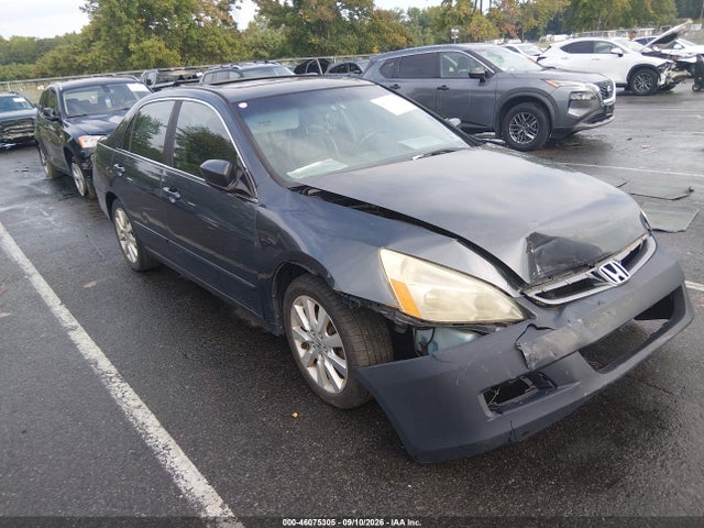 2007 Honda Accord 3.0 Ex მანქანა იყიდება აუქციონზე, vin: 1HGCM66897A046417, აუქციონის ნომერი: 46075305