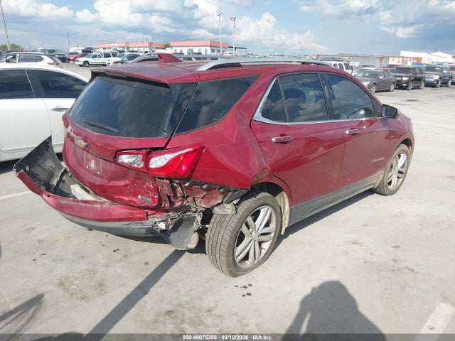 Aukcja sprzedaży 2018 Chevrolet Equinox Premier, vin: 3GNAXMEV6JS539980, numer aukcji: 46075398