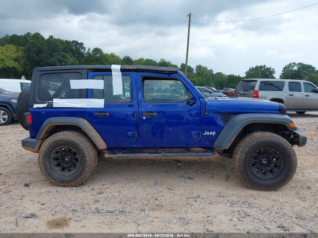 2018 Jeep Wrangler Unlimited Sport 4x4 მანქანა იყიდება აუქციონზე, vin: 1C4HJXDG3JW172229, აუქციონის ნომერი: 46075419