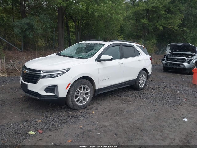 2022 Chevrolet Equinox Awd Lt მანქანა იყიდება აუქციონზე, vin: 3GNAXUEV9NL100904, აუქციონის ნომერი: 46075459
