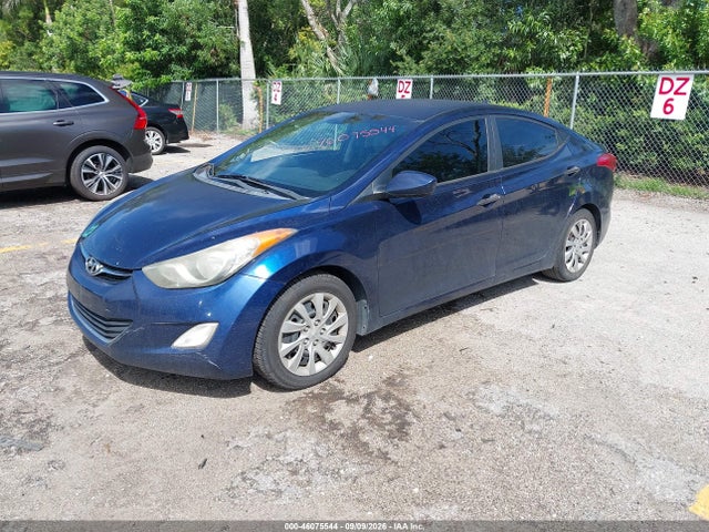2013 Hyundai Elantra Gls მანქანა იყიდება აუქციონზე, vin: KMHDH4AE0DU495788, აუქციონის ნომერი: 46075544