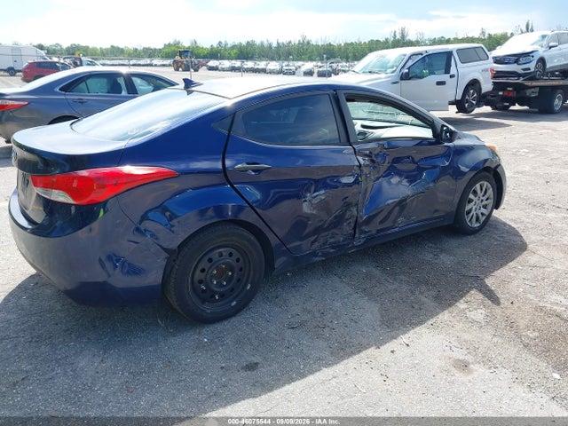 2013 Hyundai Elantra Gls მანქანა იყიდება აუქციონზე, vin: KMHDH4AE0DU495788, აუქციონის ნომერი: 46075544