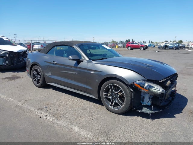 46075552 :رقم المزاد ، 1FATP8UHXJ5155107 vin ، 2018 Ford Mustang Ecoboost Premium مزاد بيع