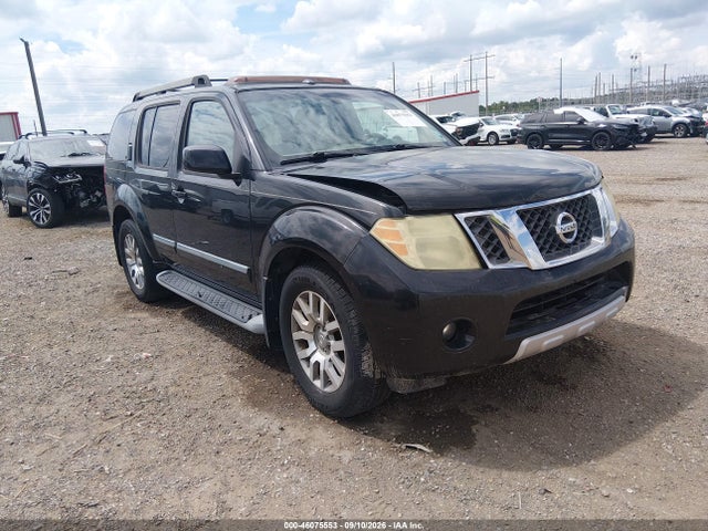 2010 Nissan Pathfinder Le მანქანა იყიდება აუქციონზე, vin: 5N1AR1NN0AC619861, აუქციონის ნომერი: 46075553