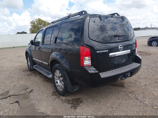 46075553 :رقم المزاد ، 5N1AR1NN0AC619861 vin ، 2010 Nissan Pathfinder Le مزاد بيع
