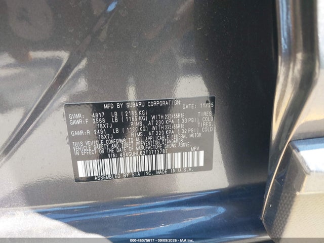 Продажа на аукционе авто 2026 Subaru Crosstrek Limited, vin: 4S4GUHL62T3713787, номер лота: 46075617