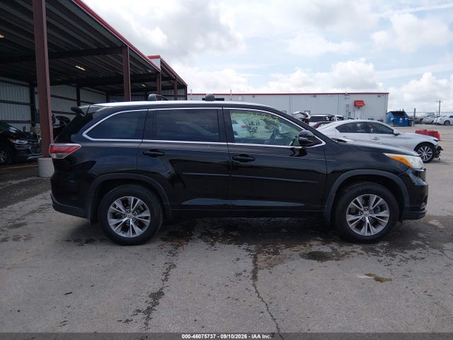 Aukcja sprzedaży 2014 Toyota Highlander Xle V6, vin: 5TDJKRFH1ES030208, numer aukcji: 46075737