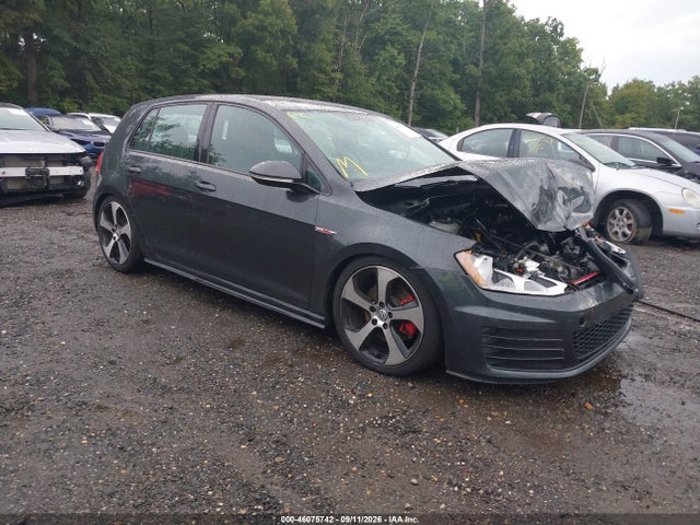 2017 Volkswagen Golf Gti Autobahn 4-door/s 4-door/se 4-door/sport 4-door მანქანა იყიდება აუქციონზე, vin: 3VW4T7AU9HM039825, აუქციონის ნომერი: 46075742