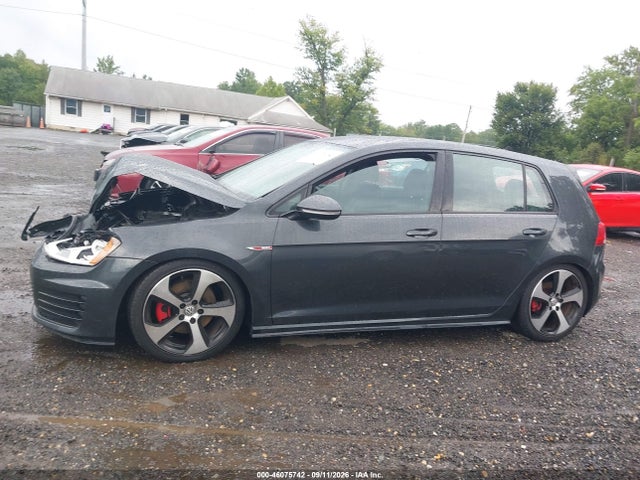 2017 Volkswagen Golf Gti Autobahn 4-door/s 4-door/se 4-door/sport 4-door მანქანა იყიდება აუქციონზე, vin: 3VW4T7AU9HM039825, აუქციონის ნომერი: 46075742