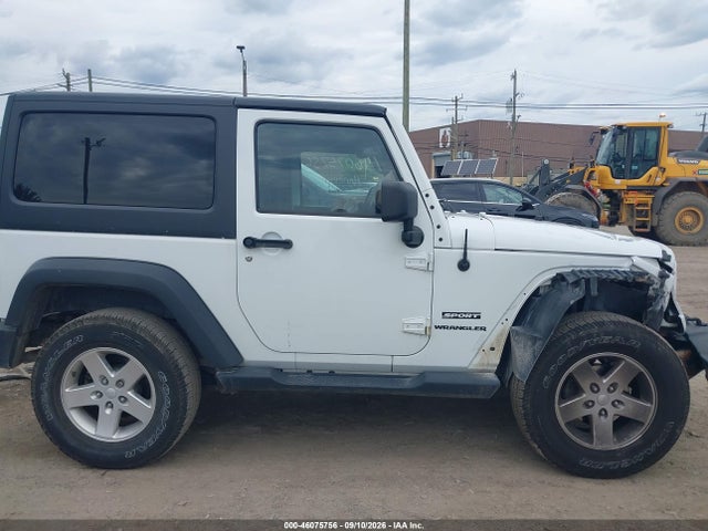 Продажа на аукционе авто 2014 Jeep Wrangler Sport, vin: 1C4GJWAG8EL206750, номер лота: 46075756