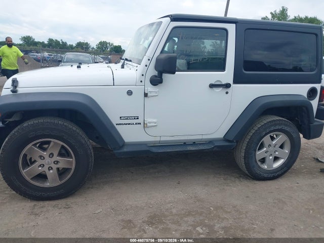 Продажа на аукционе авто 2014 Jeep Wrangler Sport, vin: 1C4GJWAG8EL206750, номер лота: 46075756