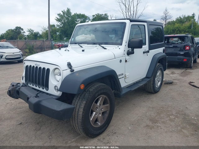 Продажа на аукционе авто 2014 Jeep Wrangler Sport, vin: 1C4GJWAG8EL206750, номер лота: 46075756
