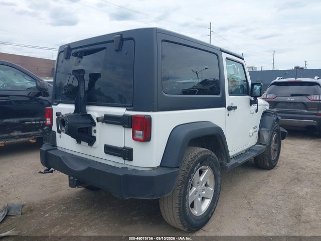 Продажа на аукционе авто 2014 Jeep Wrangler Sport, vin: 1C4GJWAG8EL206750, номер лота: 46075756