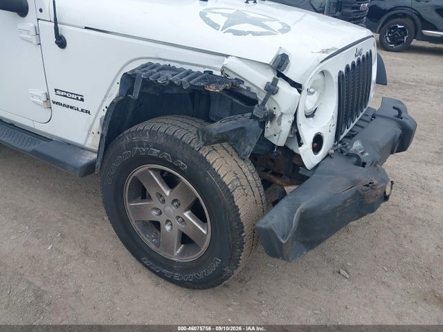 Продажа на аукционе авто 2014 Jeep Wrangler Sport, vin: 1C4GJWAG8EL206750, номер лота: 46075756