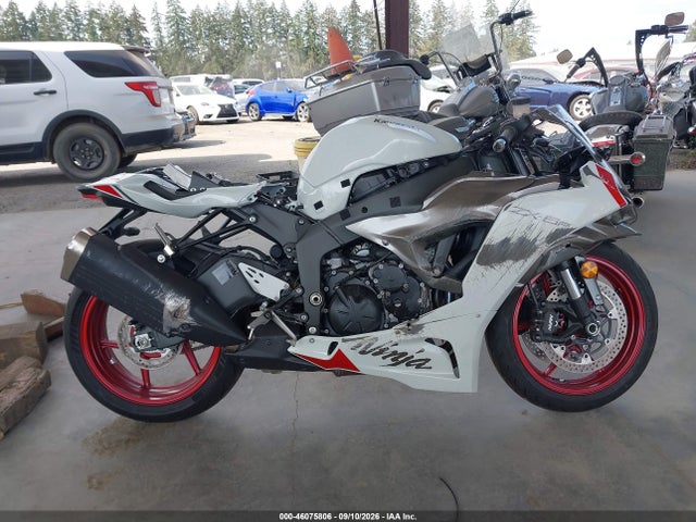 2025 Kawasaki Zx636 K მანქანა იყიდება აუქციონზე, vin: JKBZXJK15SA011531, აუქციონის ნომერი: 46075806