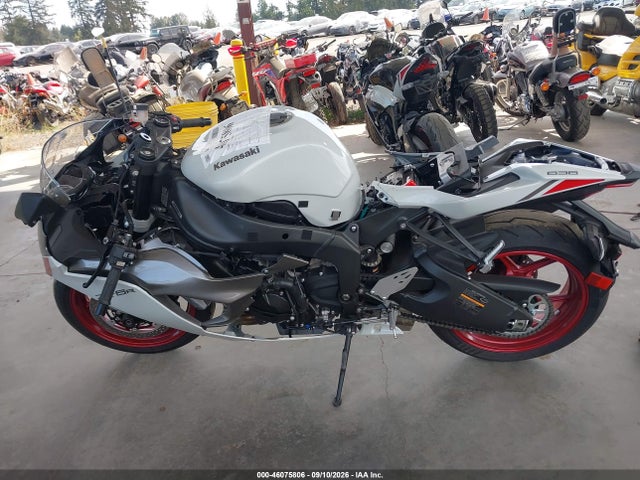 2025 Kawasaki Zx636 K მანქანა იყიდება აუქციონზე, vin: JKBZXJK15SA011531, აუქციონის ნომერი: 46075806