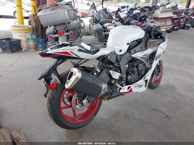 2025 Kawasaki Zx636 K მანქანა იყიდება აუქციონზე, vin: JKBZXJK15SA011531, აუქციონის ნომერი: 46075806
