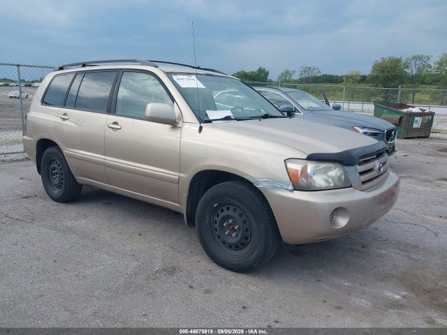 2004 Toyota Highlander მანქანა იყიდება აუქციონზე, vin: JTEGD21A540096456, აუქციონის ნომერი: 46075918