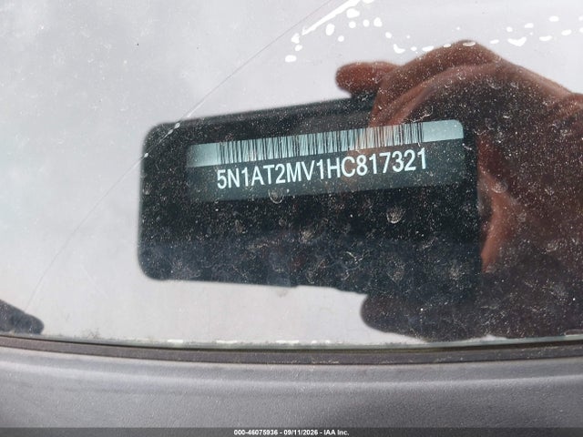 Продажа на аукционе авто 2017 Nissan Rogue Sv, vin: 5N1AT2MV1HC817321, номер лота: 46075936