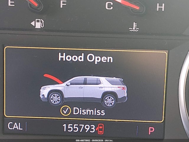 46075952 :رقم المزاد ، 1GNEVGKW7LJ110678 vin ، 2020 Chevrolet Traverse Awd Lt Cloth مزاد بيع