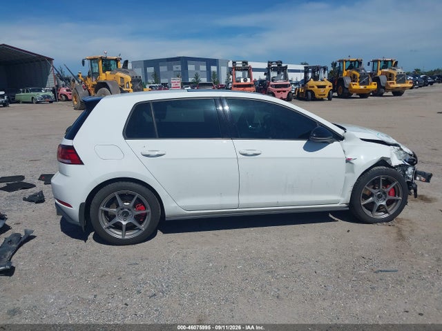 46075995 :رقم المزاد ، 3VW6T7AU7MM004946 vin ، 2021 Volkswagen Golf Gti 2.0t Autobahn/2.0t S/2.0t Se مزاد بيع