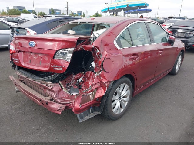 46076081 :رقم المزاد ، 4S3BNAH65F3002116 vin ، 2015 Subaru Legacy 2.5i Premium مزاد بيع