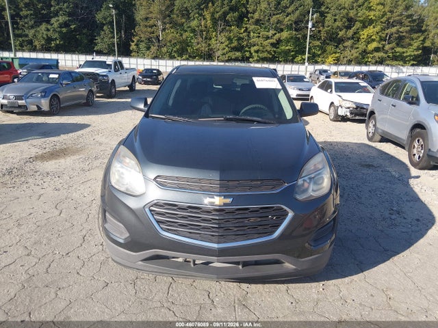 2017 Chevrolet Equinox Ls მანქანა იყიდება აუქციონზე, vin: 2GNALBEK6H1567824, აუქციონის ნომერი: 46076089