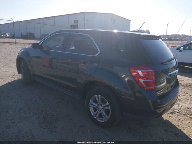 2017 Chevrolet Equinox Ls მანქანა იყიდება აუქციონზე, vin: 2GNALBEK6H1567824, აუქციონის ნომერი: 46076089