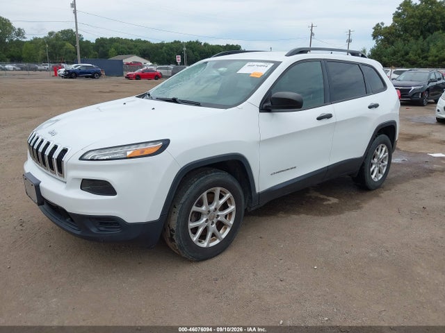 Продаж на аукціоні авто 2016 Jeep Cherokee Sport, vin: 1C4PJMAB2GW211663, номер лоту: 46076094