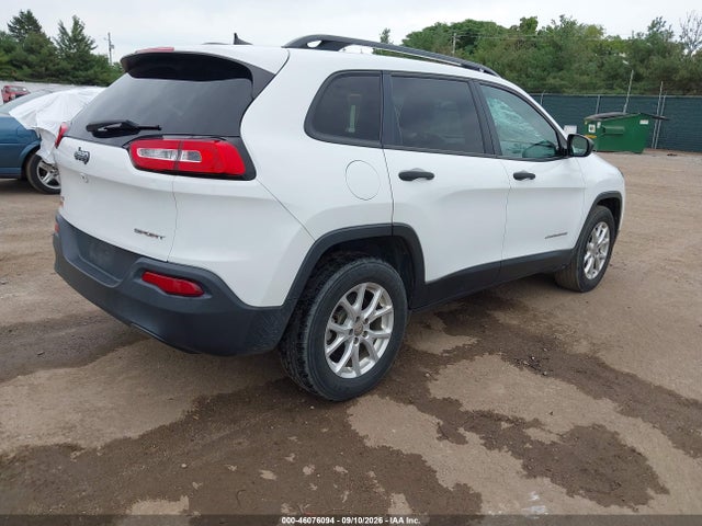 Продаж на аукціоні авто 2016 Jeep Cherokee Sport, vin: 1C4PJMAB2GW211663, номер лоту: 46076094