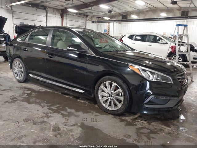 2015 Hyundai Sonata Sport მანქანა იყიდება აუქციონზე, vin: 5NPE34AF8FH072504, აუქციონის ნომერი: 46076109