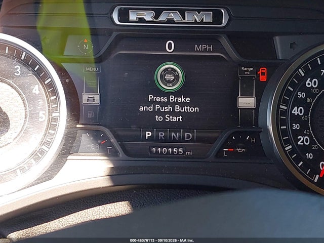 46076113 :رقم المزاد ، 1C6SRFFT6KN626278 vin ، 2019 Ram 1500 Big Horn/lone Star  4x4 5'7 Box مزاد بيع