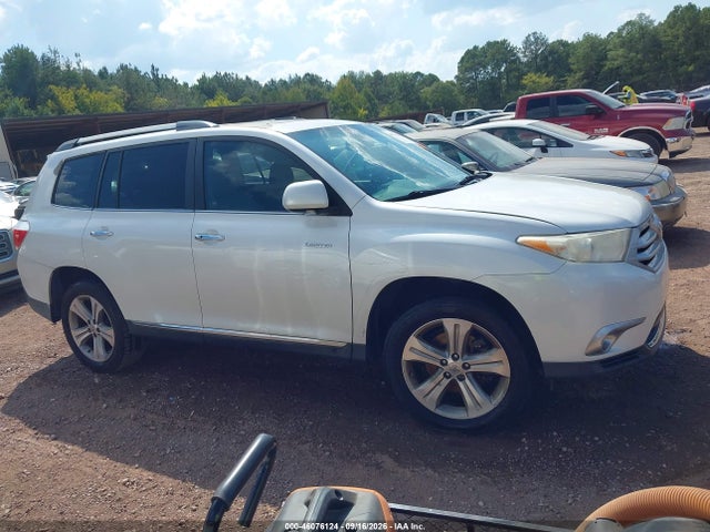 46076124 :رقم المزاد ، 5TDYK3EH7CS058573 vin ، 2012 Toyota Highlander Limited V6 مزاد بيع