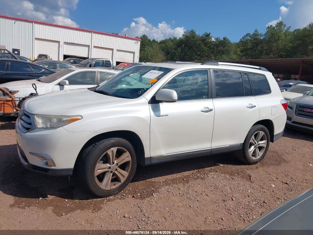 46076124 :رقم المزاد ، 5TDYK3EH7CS058573 vin ، 2012 Toyota Highlander Limited V6 مزاد بيع