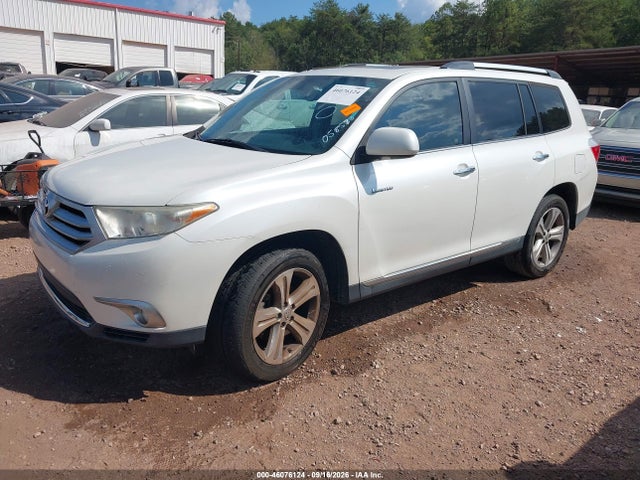 46076124 :رقم المزاد ، 5TDYK3EH7CS058573 vin ، 2012 Toyota Highlander Limited V6 مزاد بيع