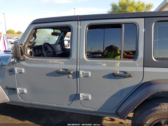 46076137 :رقم المزاد ، 1C4PJXDG5RW365571 vin ، 2024 Jeep Wrangler 4-door Sport 4x4 مزاد بيع