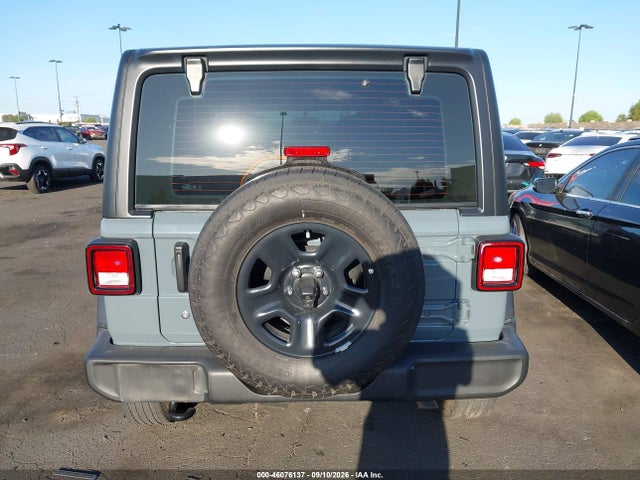 46076137 :رقم المزاد ، 1C4PJXDG5RW365571 vin ، 2024 Jeep Wrangler 4-door Sport 4x4 مزاد بيع