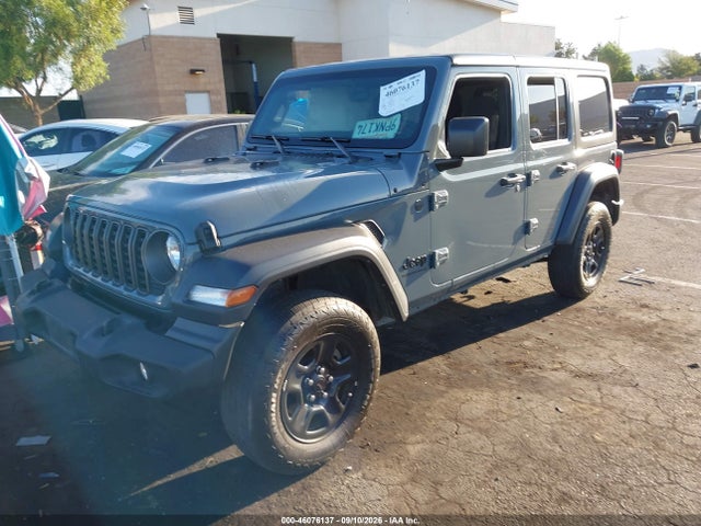 46076137 :رقم المزاد ، 1C4PJXDG5RW365571 vin ، 2024 Jeep Wrangler 4-door Sport 4x4 مزاد بيع