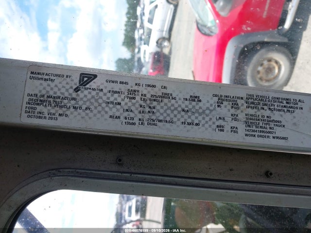 Продаж на аукціоні авто 2014 Ford F-59 Commercial Stripped, vin: 1F65F5KY4E0A03093, номер лоту: 46076199