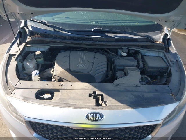 2016 Kia Sedona L მანქანა იყიდება აუქციონზე, vin: KNDMA5C14G6120519, აუქციონის ნომერი: 46076233