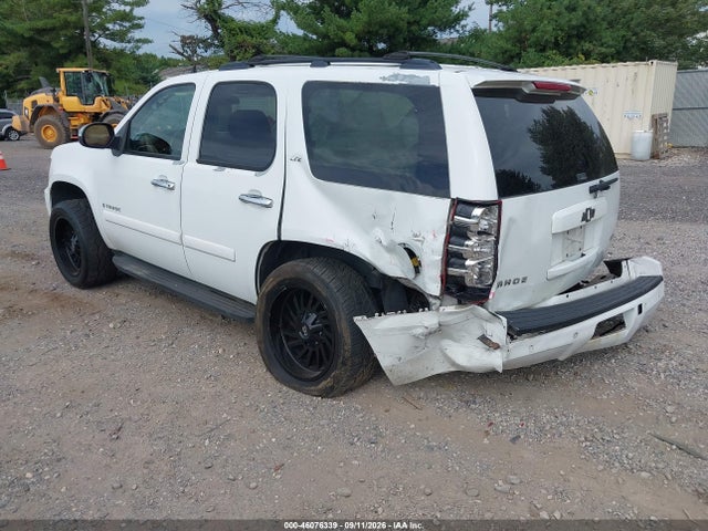 2007 Chevrolet Tahoe Ltz მანქანა იყიდება აუქციონზე, vin: 1GNFK13007J328438, აუქციონის ნომერი: 46076339