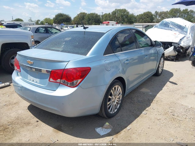 Продажа на аукционе авто 2012 Chevrolet Cruze Eco, vin: 1G1PJ5SC0C7293581, номер лота: 46076351