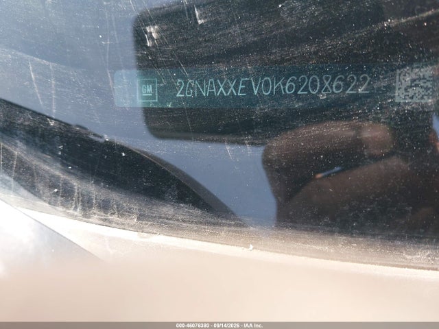 46076380 :رقم المزاد ، 2GNAXXEV0K6208622 vin ، 2019 Chevrolet Equinox Premier مزاد بيع
