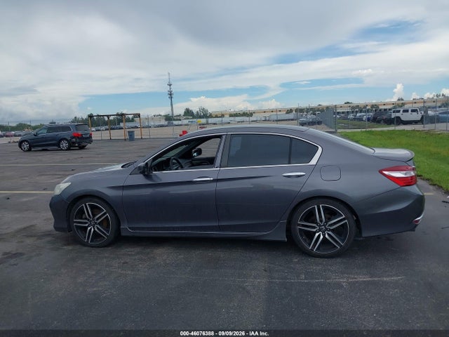 46076388 :رقم المزاد ، 1HGCR2F51HA077324 vin ، 2017 Honda Accord Sport مزاد بيع